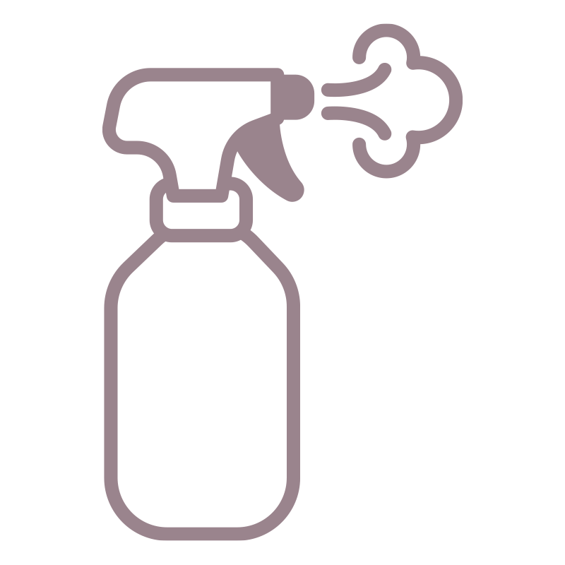 リラックスミストを描いた､手書