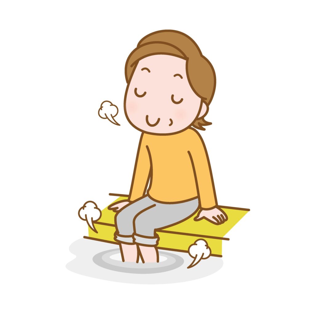 人物のイラスト素材です。 シニ
