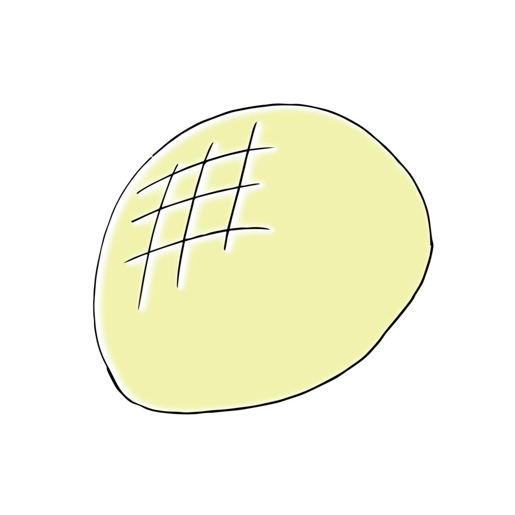 手書きのゆるさとこんがり焼きた