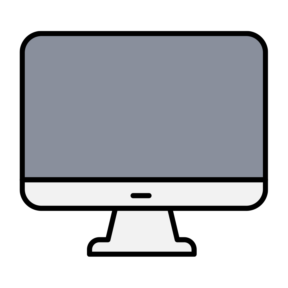 デスクトップPC（モニター画面