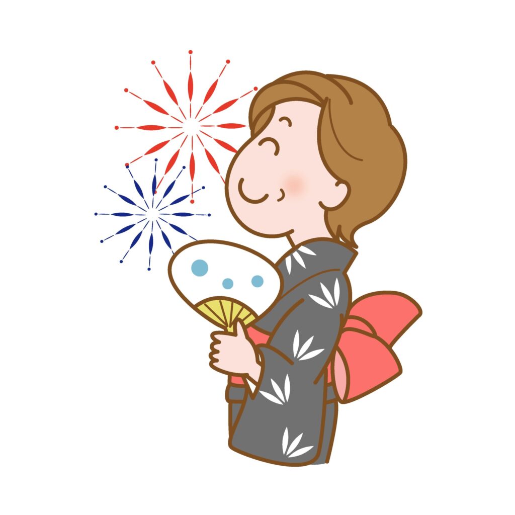人物のイラスト素材です。 シニ