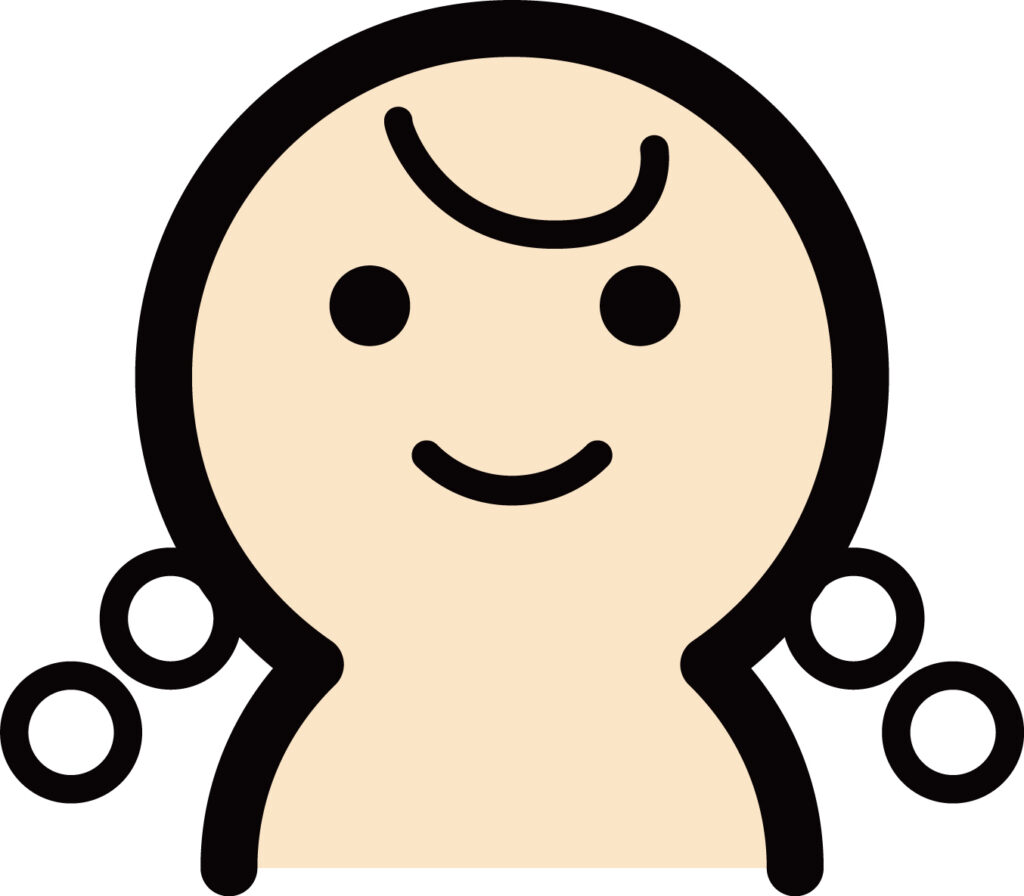 シンプルな「三つ編み」かわいい