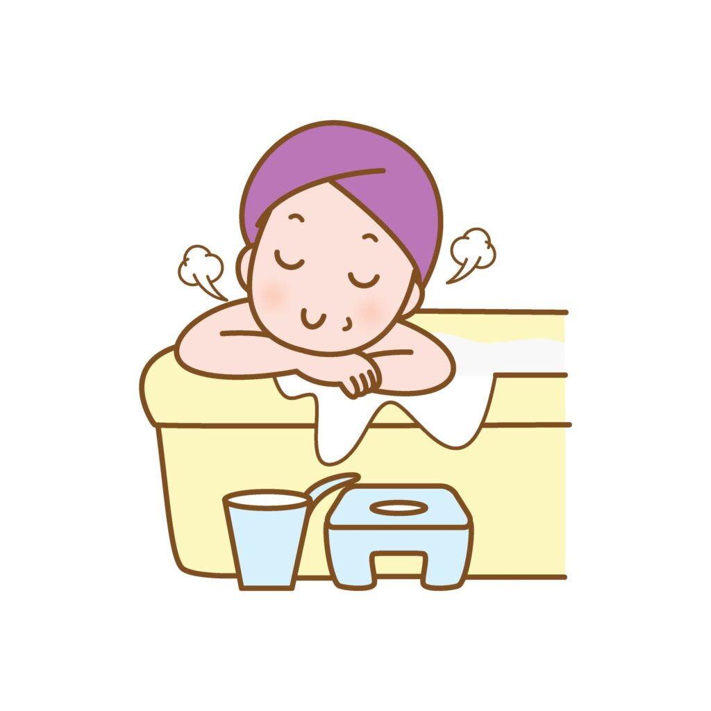 人物のイラスト素材です。 シニ