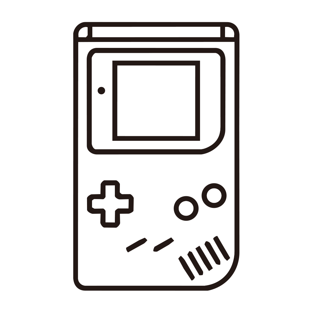 懐かしい縦型の携帯ゲーム機をイ