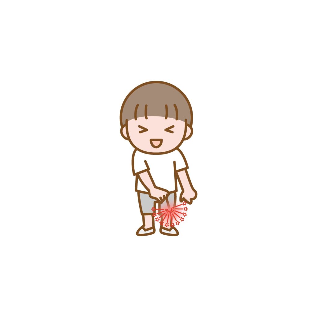 夏休みのイベントを楽しむ子ども