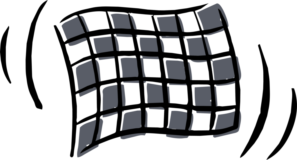 チェッカーフラッグのイラストで