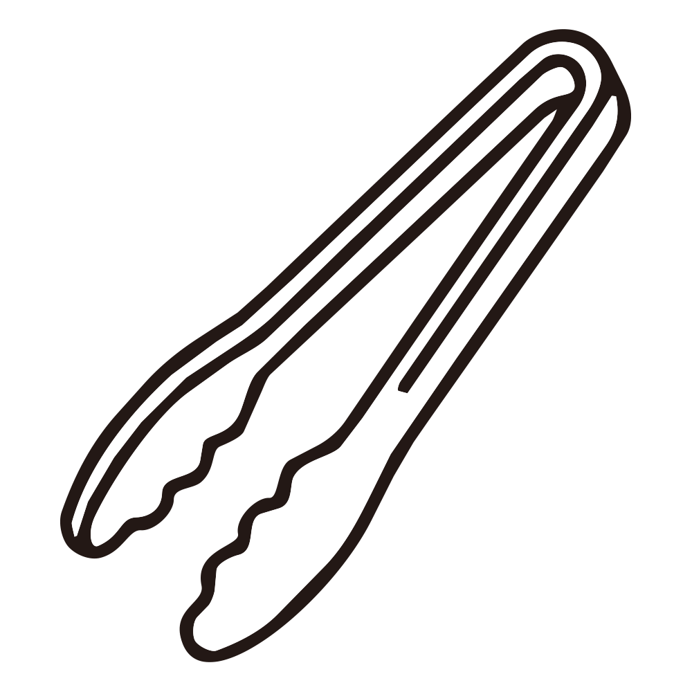 手に馴染みそうなギザギザの形を