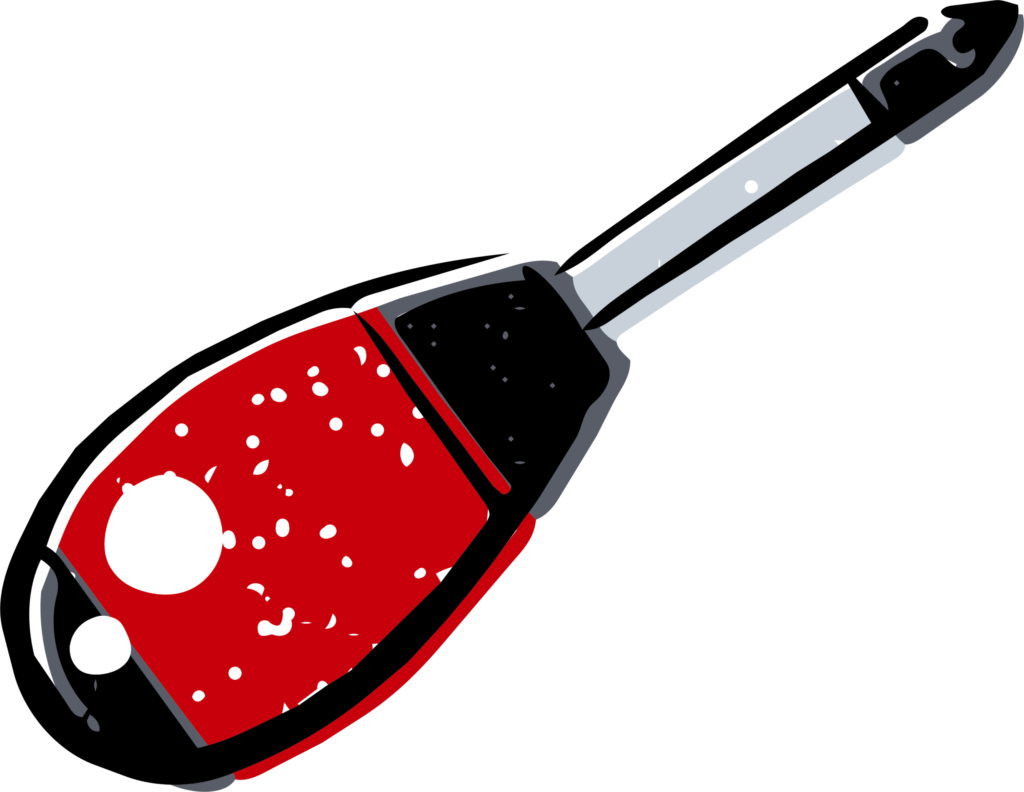 ドライバーのイラストです。 一