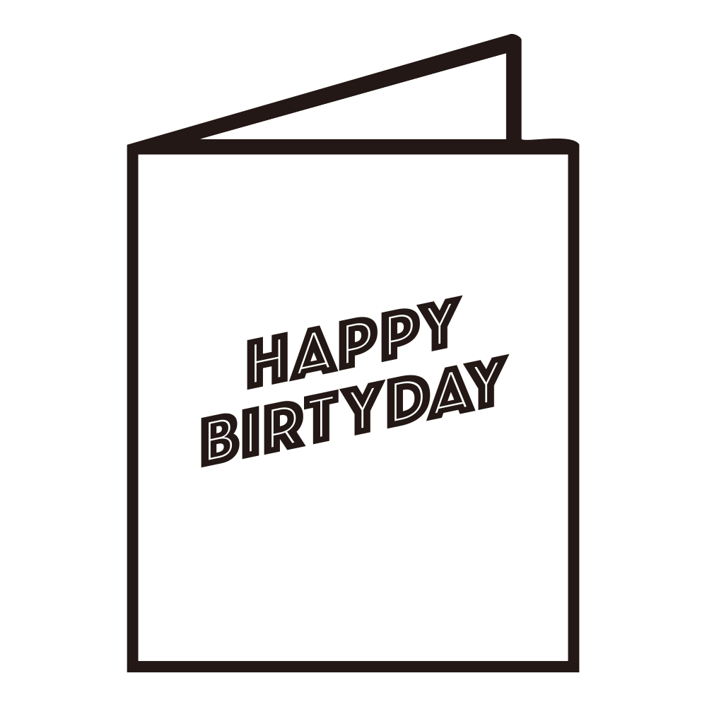 「HAPPY BIRTHDAY