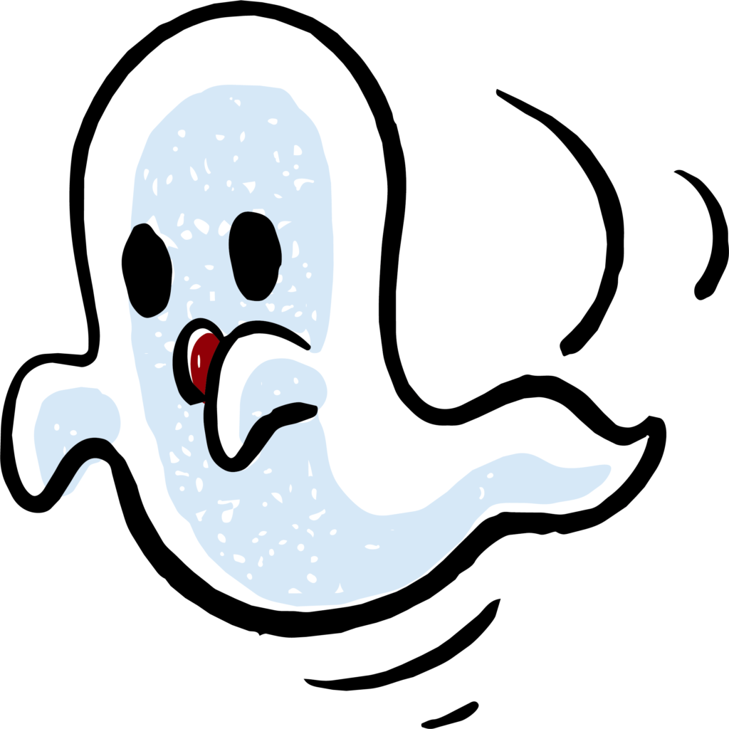 お化けのキャラクターイラストで