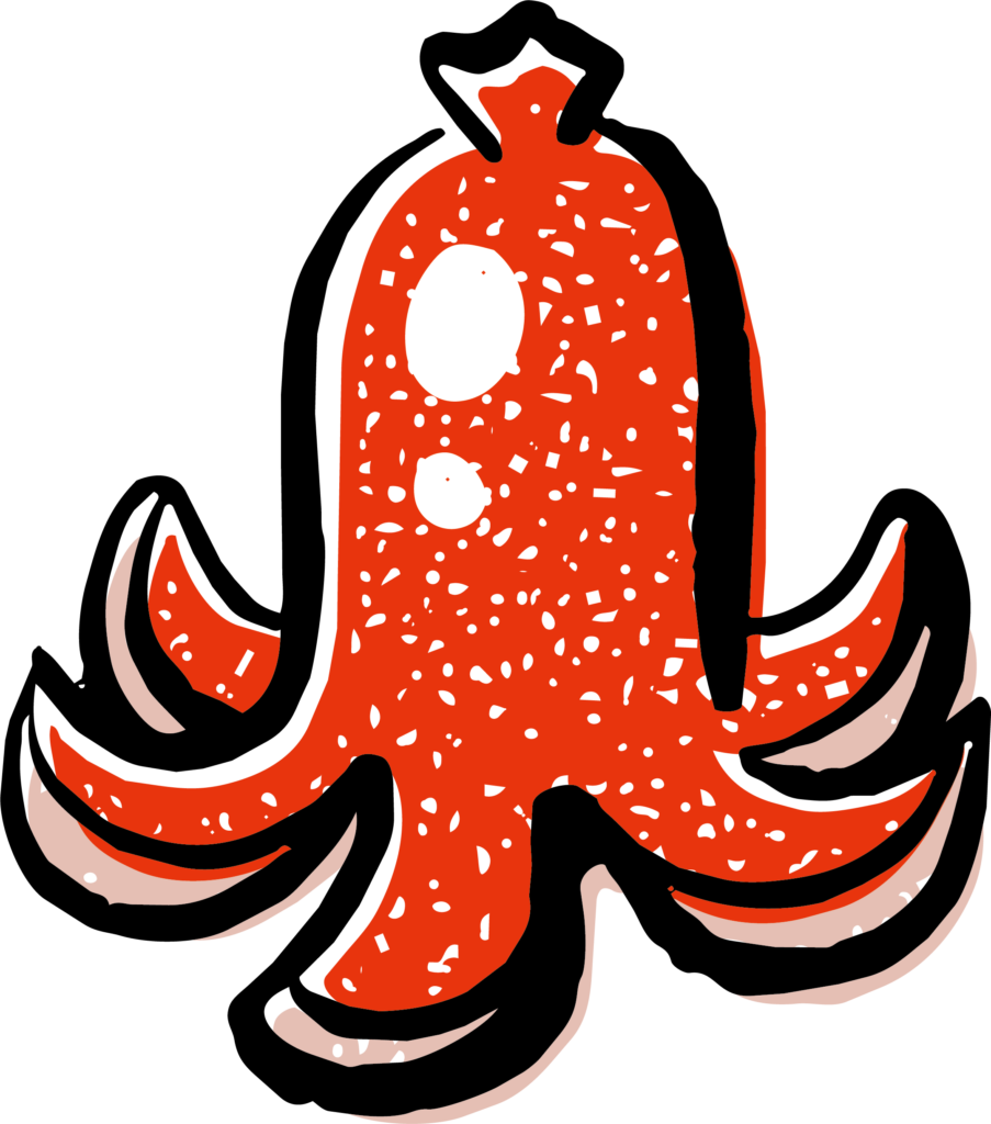 タコさんウインナーのイラストで