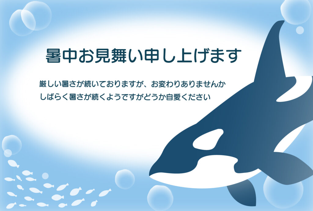 海の王者である「シャチ」をダイ