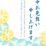レモンサワー好き必見！さわやかなレモンとひんやり氷を描いたお酒好きにはたまらないデザイン。暑い夏もこの1杯の楽しみで頑張れそうなユニークなデザインです。 清涼感
