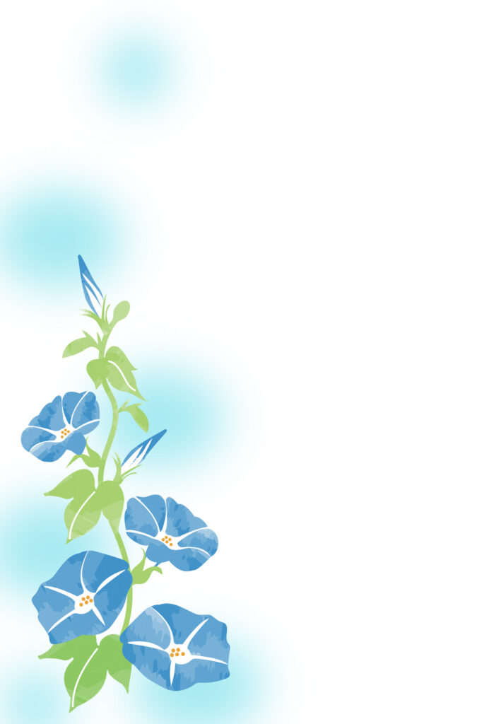 暑中見舞い 暑中見舞いのイラスト入りのテンプレート 夏