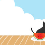 残暑見舞い 残暑見舞いのイラスト入りのテンプレート 入道雲