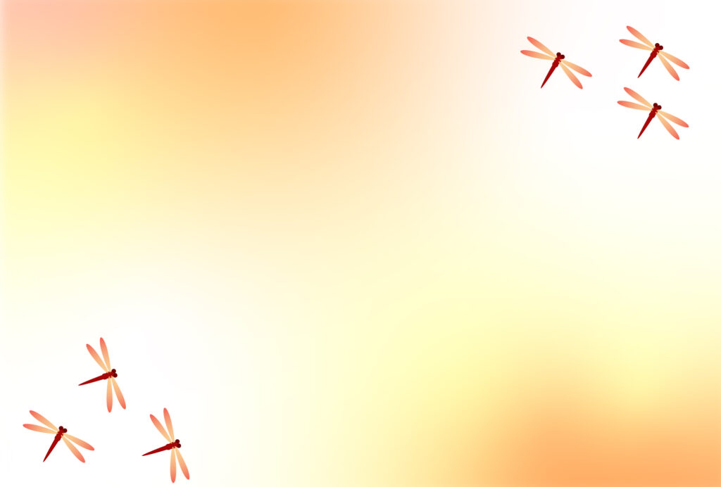 残暑見舞い 残暑見舞いのイラスト入りのテンプレート 和モダン