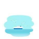 残暑見舞い 残暑見舞いのイラスト入りのテンプレート レター