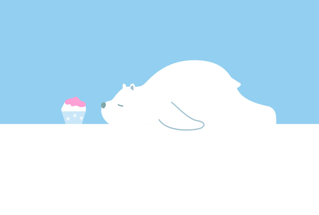 残暑見舞い 残暑見舞いのイラスト入りのテンプレート 癒し
