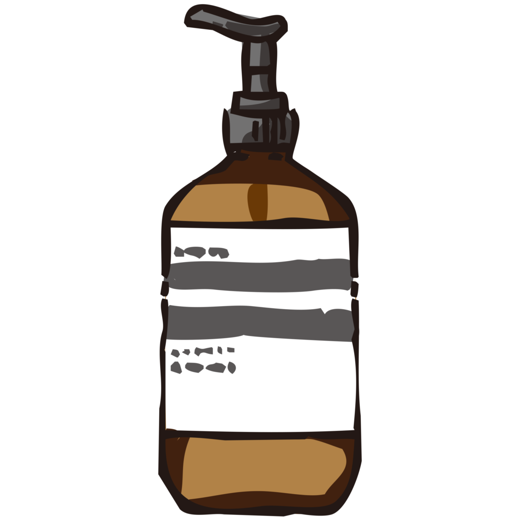 ボディソープなどの洗剤っぽいボ
