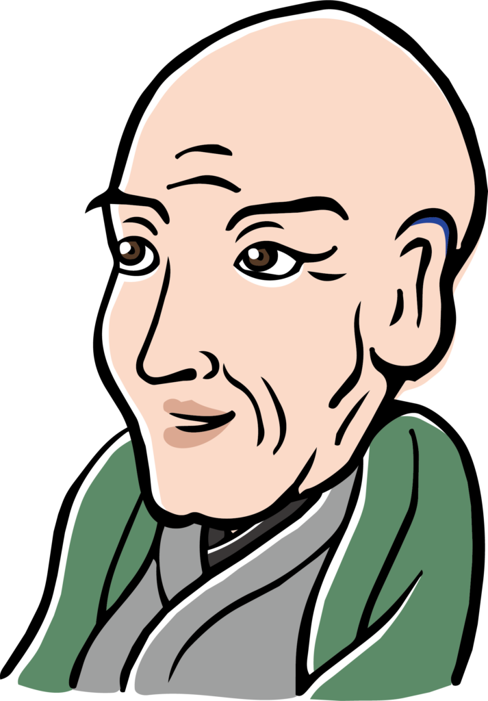 葛飾北斎のイラストです。 江戸