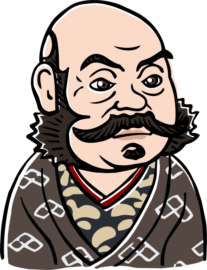 武田信玄のイラストです。 甲斐