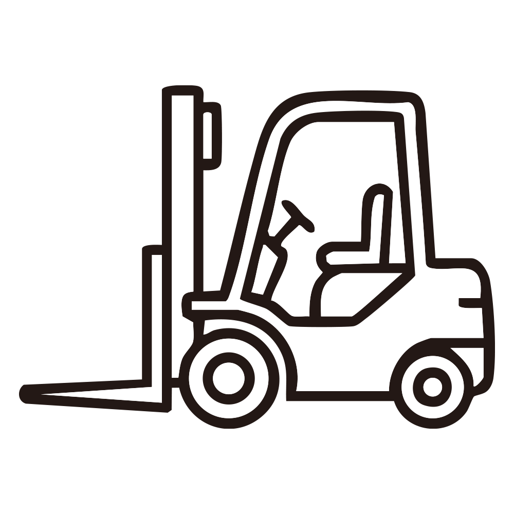 倉庫や物流センター、工場の荷物