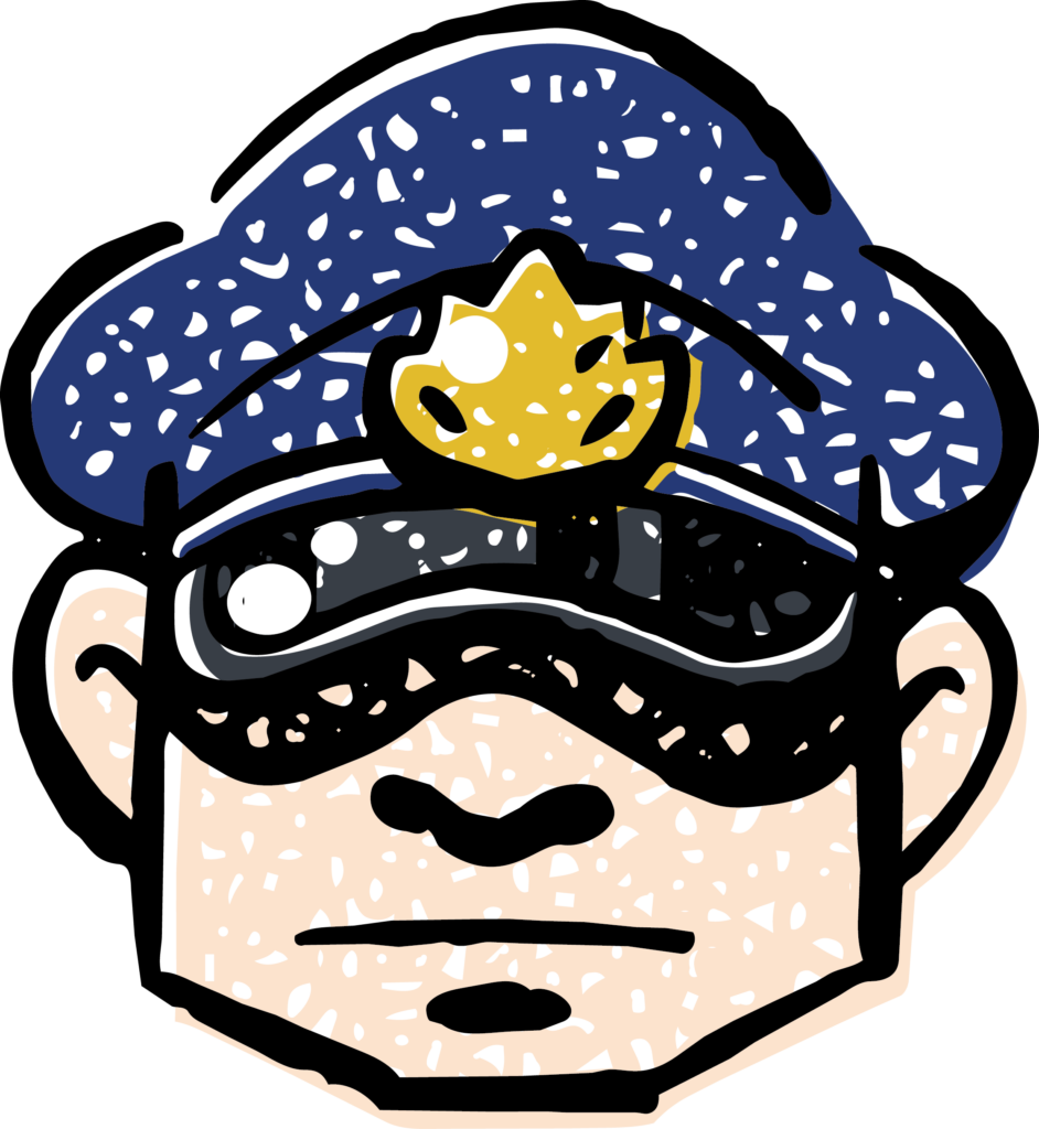 警官とか警備員とかのイメージで