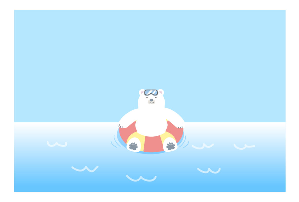 残暑見舞い 残暑見舞いのイラスト入りのテンプレート 夏