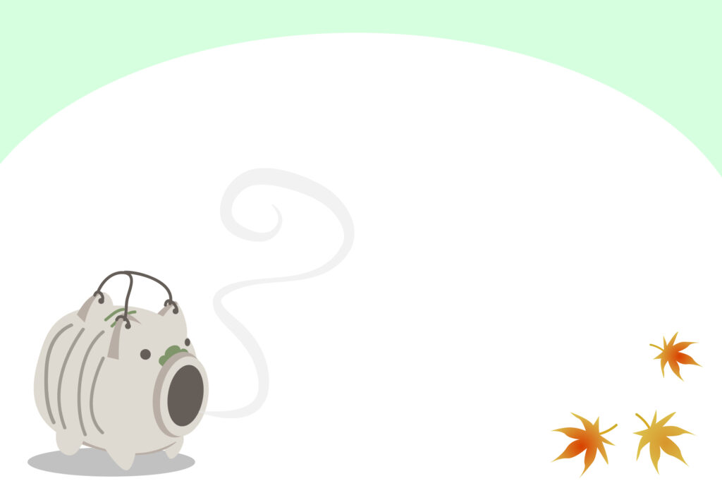 残暑見舞い 残暑見舞いのイラスト入りのテンプレート モミジ