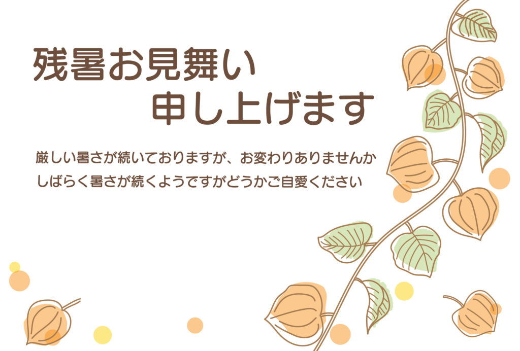 ふんわり色づく「ホオズキ」が温