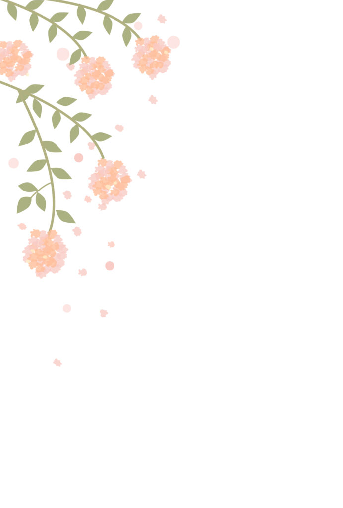 残暑見舞い 残暑見舞いのイラスト入りのテンプレート 大人