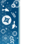 残暑見舞い 残暑見舞いのイラスト入りのテンプレート 和モダン