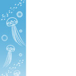 残暑見舞い 残暑見舞いのイラスト入りのテンプレート 夏