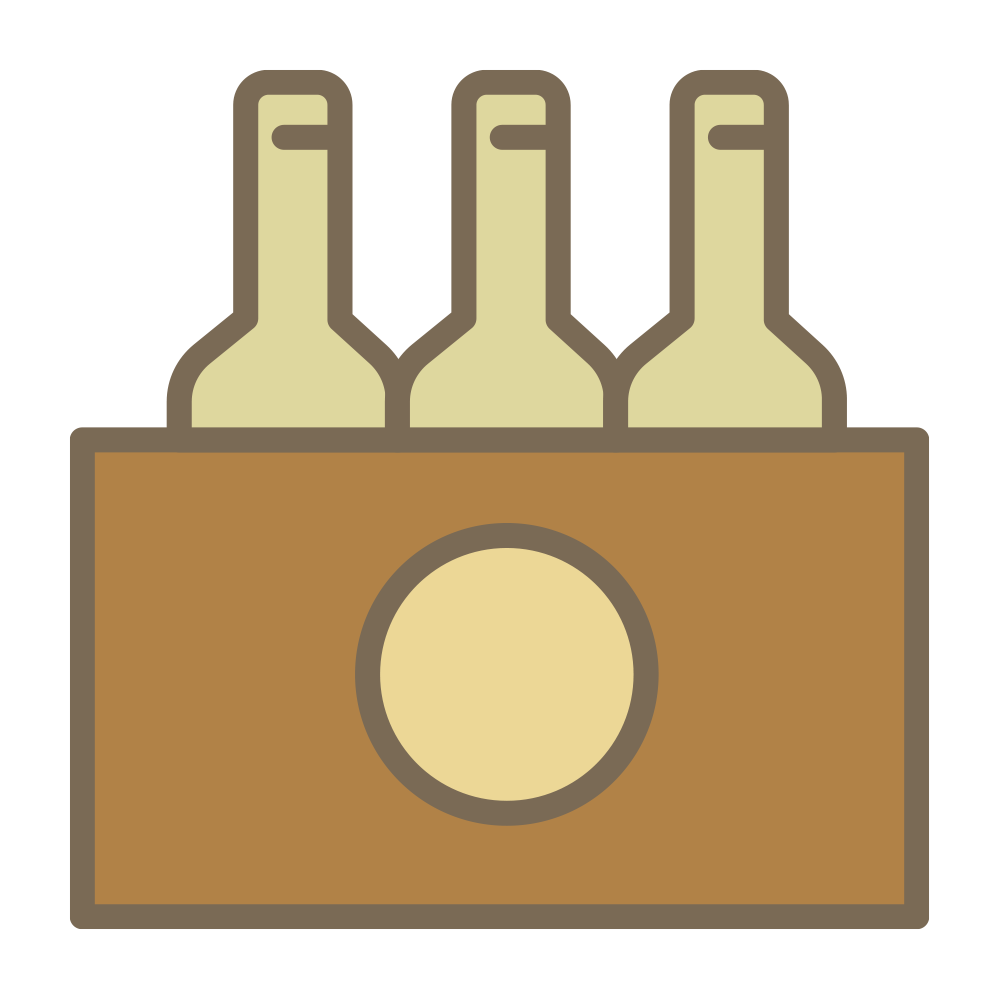 3本の瓶ビールがしっかり収納さ