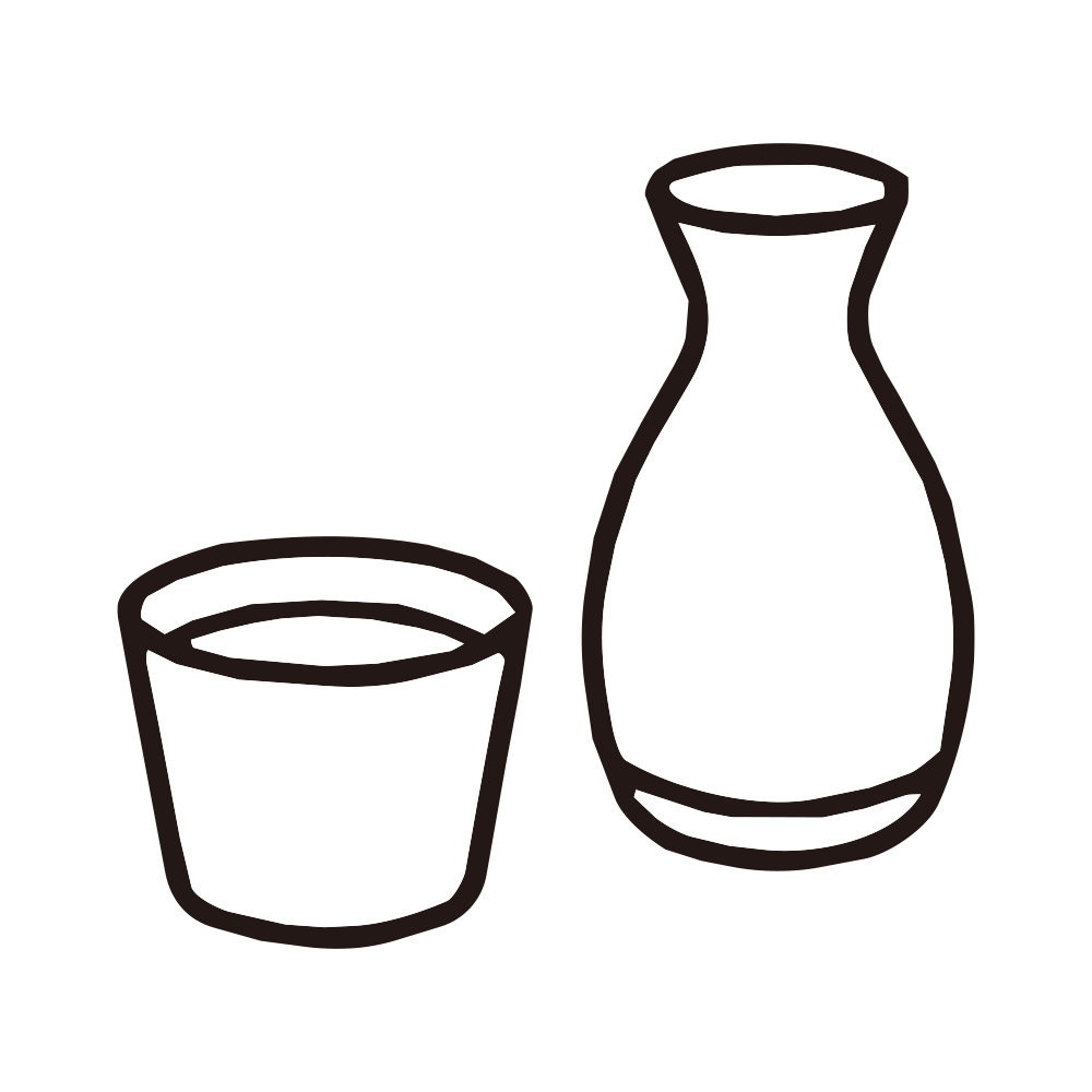 和の雰囲気漂う徳利（とっくり）