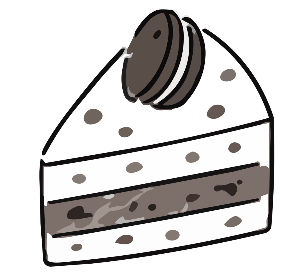 ほろ苦いオレオと甘いクッキーク