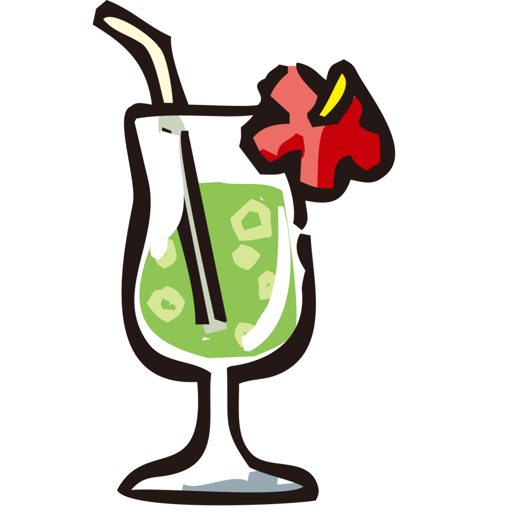 トロピカルなイメージのドリンク