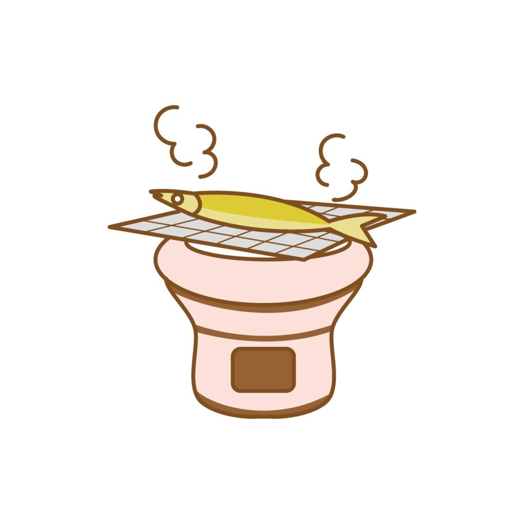 これぞ秋！といったイラストです