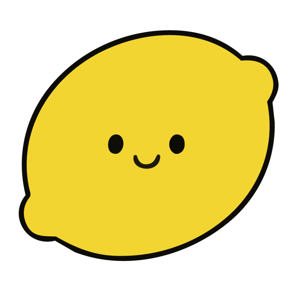 かわいい顔がついた、親しみやす
