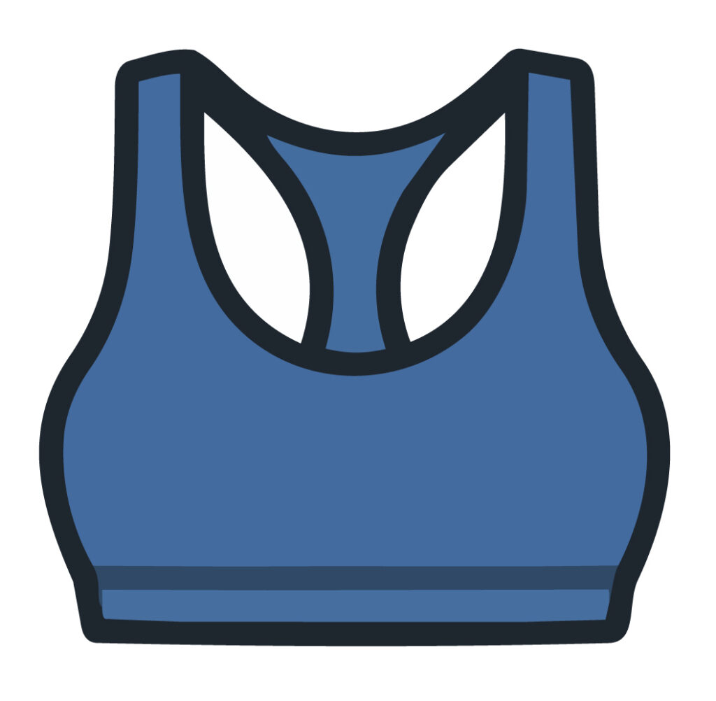 運動や体育の時間にも身につけや