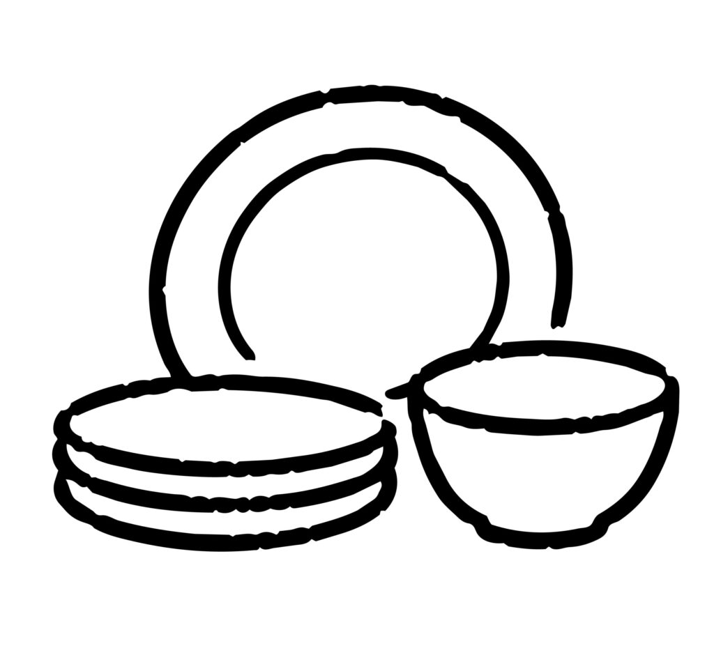 毎日の食事に活躍する、お皿や茶