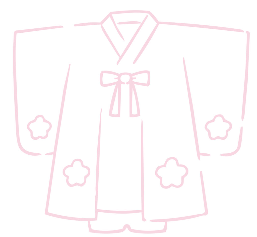 小さな子どもが着る、かわいらし