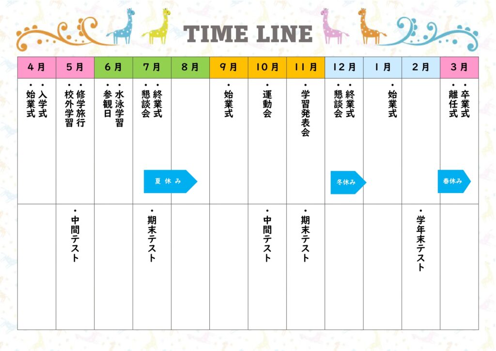 一年の行事を伝えるなら、かわい