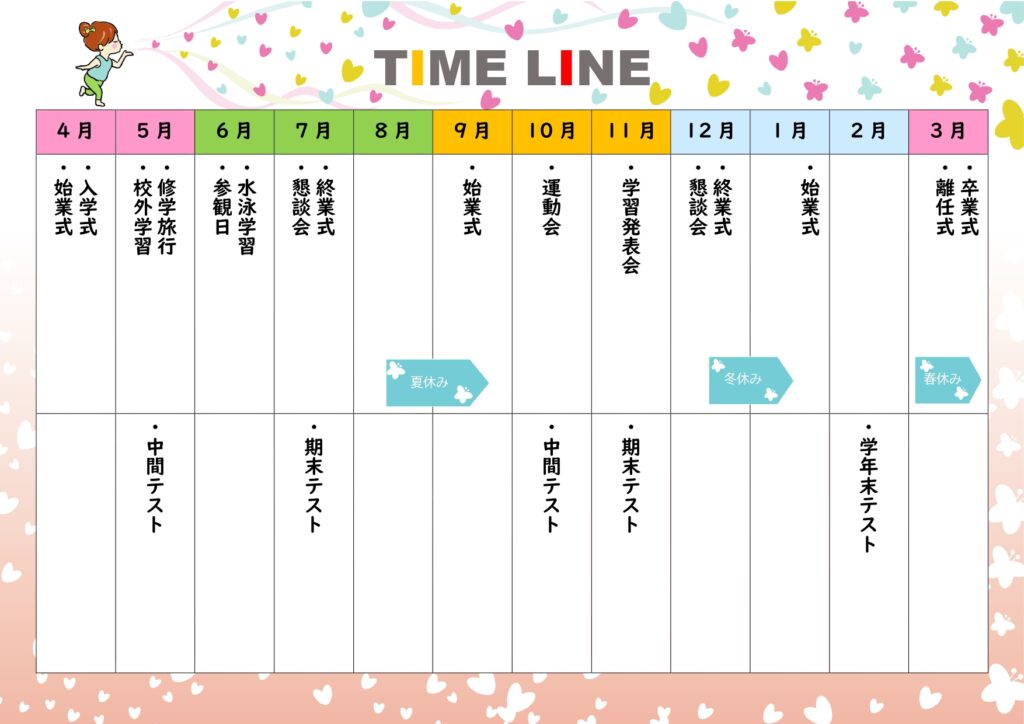 楽しみな行事も、頑張りたいテス